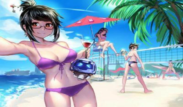 3d守望先锋女英雄本子