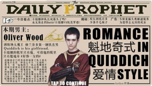 HP魁地奇式爱情