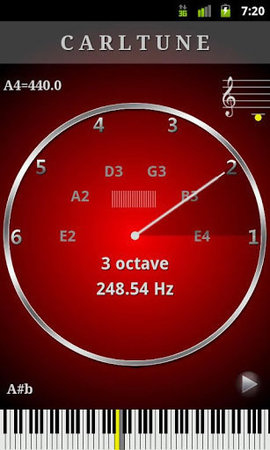 人声音域测试软件（CarlTune）